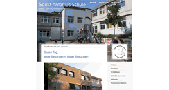 Desktop Screenshot of antonius-schule.de